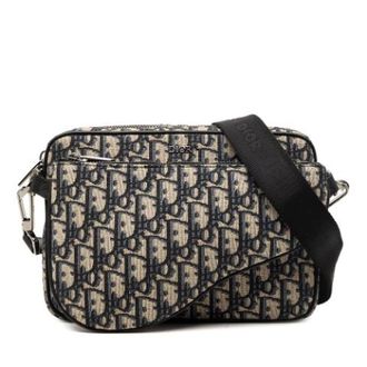 Dior Pre-owned Nylon Crossbody - Dames - Pre-owned - Beige - Maat: ONE Size Nylon