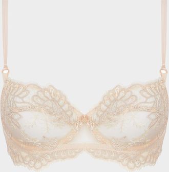 Lise Charmel Elegance Artist Scalloped-Trim Tulle Demi Bra
