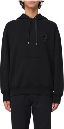 HUGO BOSS Heren, Sweatshirts & Hoodies, Zwart, Maat: XS Katoen