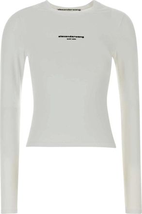 Alexander Wang Mujer, Camisetas, Blanco, Talla: S