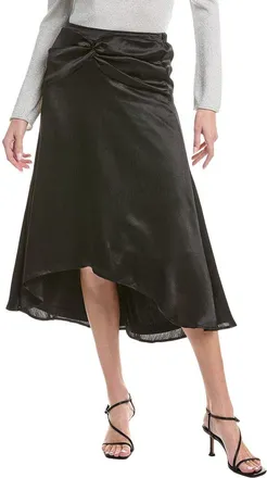 Nicole Miller Solid Skirt