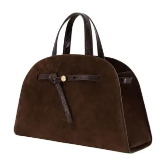 Tory Burch Romy Top Handle Bag - Brown