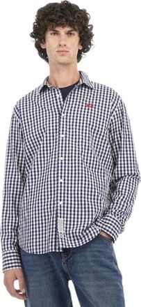 La Martina Camicia a quadri - - Shirts - Uomo - Blu - S