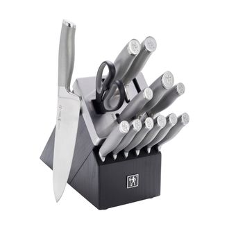 J.A. Henckels International Modernist 14-pc Self-Sharpening Knife Block Set