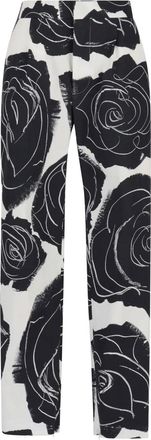 Marni Pantaloni con stampa - Bianco