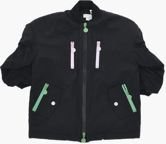 Stella McCartney Padded Utility Bomber with Logo Band size 4 Y