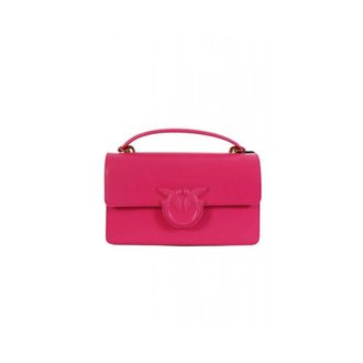 Pinko Love One Classic Light - Dames - Handtassen - Roze - ONE Size - Katoen - Tassen