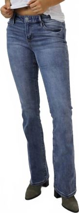 Dear John Denim Jaxtyn Boot Cut Jeans In Waikiki