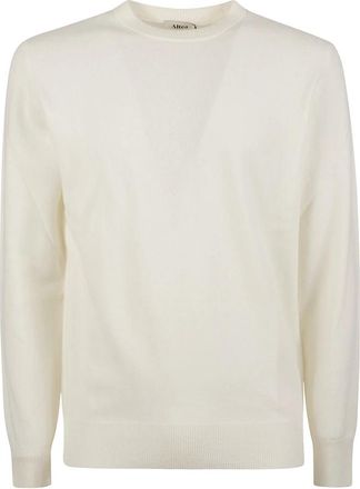 Altea Ronde Hals Trui - Heren - Ronde hals truien - Wit - XL - Truien & Vesten