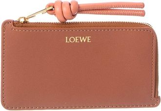 Loewe Logo Leather Card Case