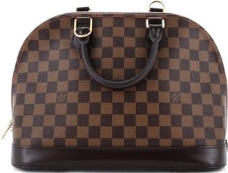 Louis Vuitton Alma Handbag Damier PM satchel - Marrone