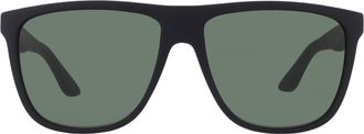 Ferragamo Green Square Mens Sunglasses SF1065SN 005 59
