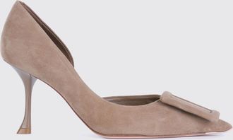 Roger Vivier D&eacute;collet&eacute; Ville DOrsay in pelle scamosciata con tacco a stiletto