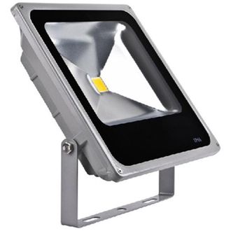 Trade Shop Trade Shop Traesio - Trade Shop - Foco Led Ultra Delgado Con Luz Rgb C&aacute;lida-fr&iacute;a Para Exterior Ip65 220v - -20 Vatios -slim