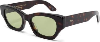 Retro Superfuture Tono FD0 Zonnebrillen - unisex - Zonnebrillen - Bruin - 52 MM - Accessoires