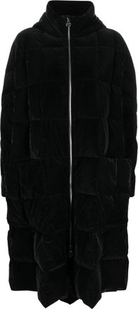 Ienki Ienki Pyramide hooded padded coat - women - Nylon/Nylon - M - Black