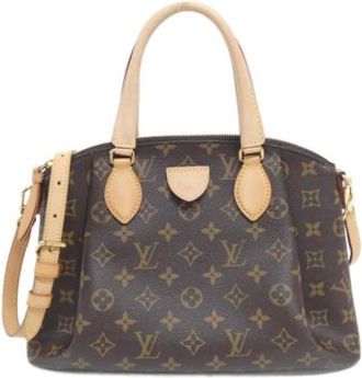 Louis Vuitton Pre-owned Handbags, female, Brown, Size: ONE SIZE Pre-owned Canvas shoulder-bags