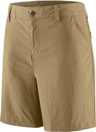 Patagonia Womens Quandary 7 Shorts Khaki 16