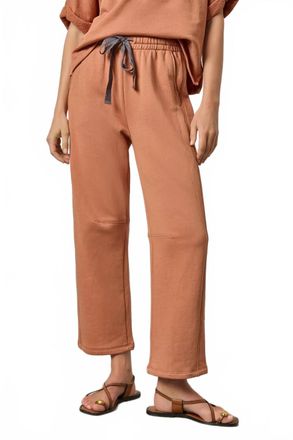 Lilla P Side Panel Terry Pant In Carab