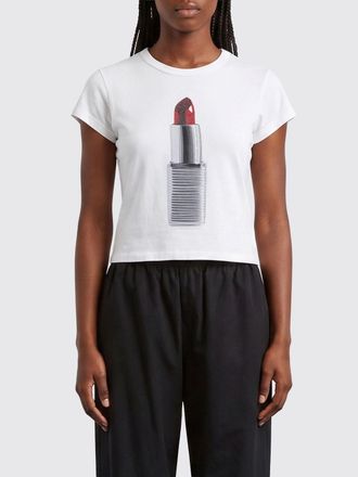 Alexander Wang T-shirts crop in cotone stampata Alexander Wang