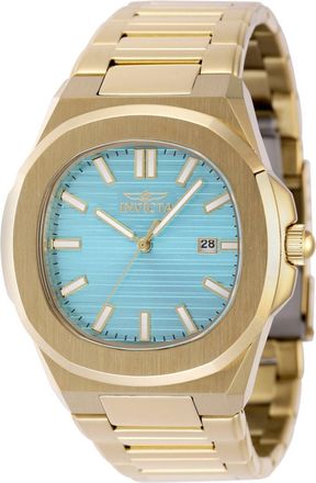 Invicta Speedway 48517 Heren Horloge - Quartz Uurwerk - Roestvrij Staal met blauwe Wijzerplaat - 41mm