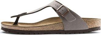 Birkenstock Gizeh Birko Flor Birkibuc Stone 0043391
