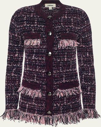 L'agence Kastoria Fringe Cardigan