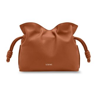 Loewe Flamenco Clutch - Bags - Mujer - Marr&oacute;n - ONE SIZE