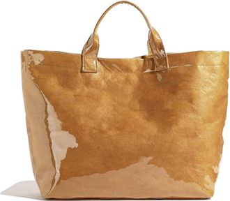 Generic Womens PVC Tote Bag Designer Plastic Handbag Large Hobo Bags with Interlayer for Travel & Work, 2026 (Orange,One Size)