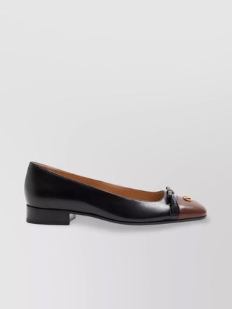 Valentino Garavani leather ballerina flats
