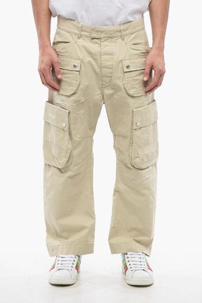 Dsquared2 Pantaloni MULTIPOCKETS Cargo Con Effetto Distressed Dsquared2