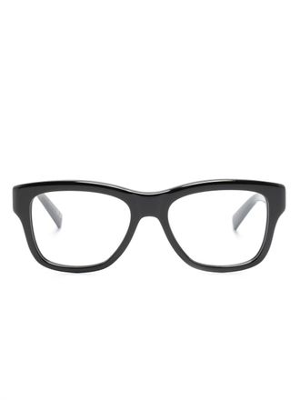 Saint Laurent Eyewear 677 square-frame glasses - Black