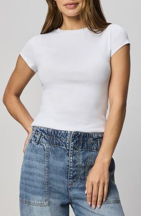 Splendid Josie Stretch Jersey T-Shirt in White at Nordstrom, Size X-Large