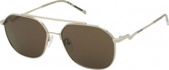 Zadig&Voltaire Womens SZV377-56594X SZV377 56 56594X Sunglasses - Gold - One Size