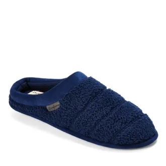 Dearfoams Mens Asher Quilted Clog House Slipper