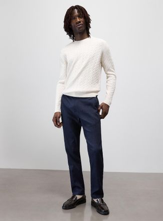 Projek Raw Mens Stretch indigo chinos Straight fit