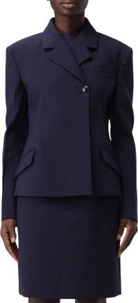 Ferragamo Ferragamo Double Breasted Slim-Fit Blazer