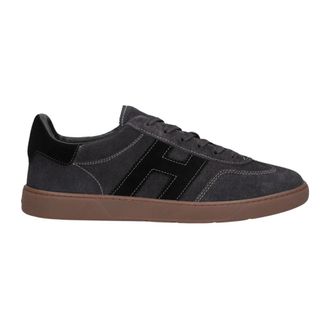 Hogan Cool Allacciato H - Heren - Sneakers - Zwart - 42 1/2 EU - Denim - Schoenen
