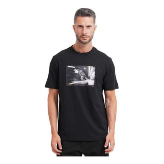 HUGO BOSS Tops, Heren, Zwart, XL, Katoen, Boss T-shirts en Poloshirts
