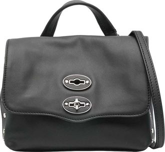 Zanellato Black Postina Small Satchel