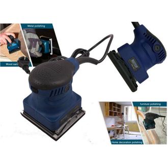 Trade Shop Trade Shop Traesio - Levigatrice Orbitale Elettrica 350w Piallatrice Levigatura Sbavatura Rfs-350