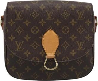 Louis Vuitton Pre-owned Cross Body Bag - Dames - Vintage Schoudertas - Bruin - ONE Size - Leer - Vintage