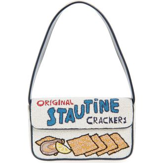 Staud Tommy Beaded Shoulder Bag in Staudines at Nordstrom