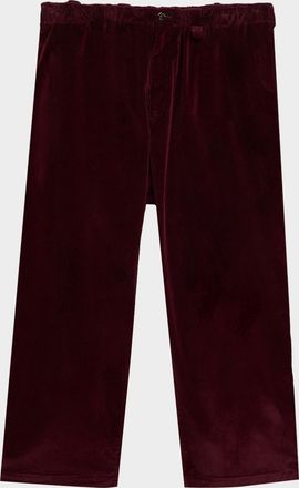 Willy Chavarria Mens Velvet Toluca Pants