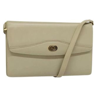 Gucci Borsa a spalla vintage in pelle Pre-owned - - Pre-owned - Donna - Beige - ONE SIZE