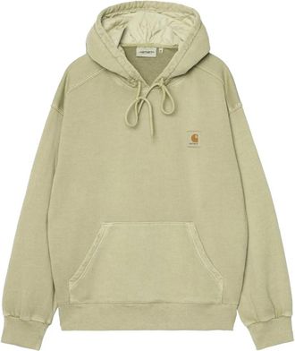 Carhartt Work in Progress Hooded Nelson Sweatshirt - Heren - Hoodies - Groen - M - Katoen - Hoodies & sweatvesten
