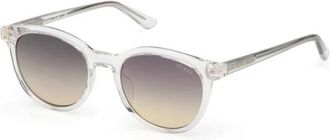 Guess Ronde Zonnebril - unisex - Zonnebrillen - Grijs - 46 MM - Accessoires