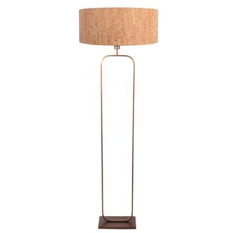 Steinhauer Steinhauer - L&aacute;mpara De Pie - Stang - Bronce - Metal Textil