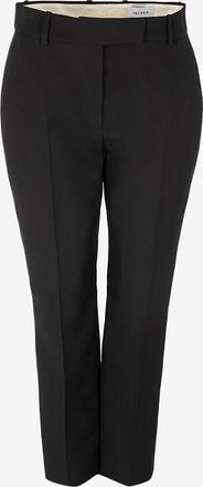 Alexander McQueen Verkürzte Woll-Gabardinehose Kickback