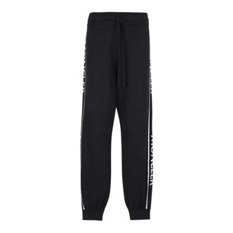 Moncler Dames, Broeken, Zwart, Maat: XS Wol